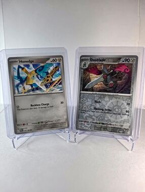 Pokémon TCG - Honedge -> Doublade - Paradox Rift - 131/182 & 132/182
